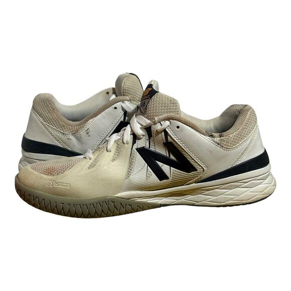 New Balance 1006 Revlite White Navy Tennis Shoes Men's Size 11 Court Sneakers - Picture 8 of 9